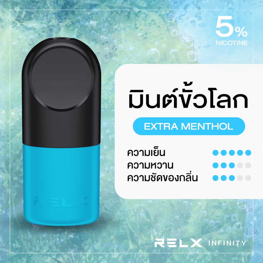 Relx Infinity Pod Extra Mint มิ้นขั้วโลก