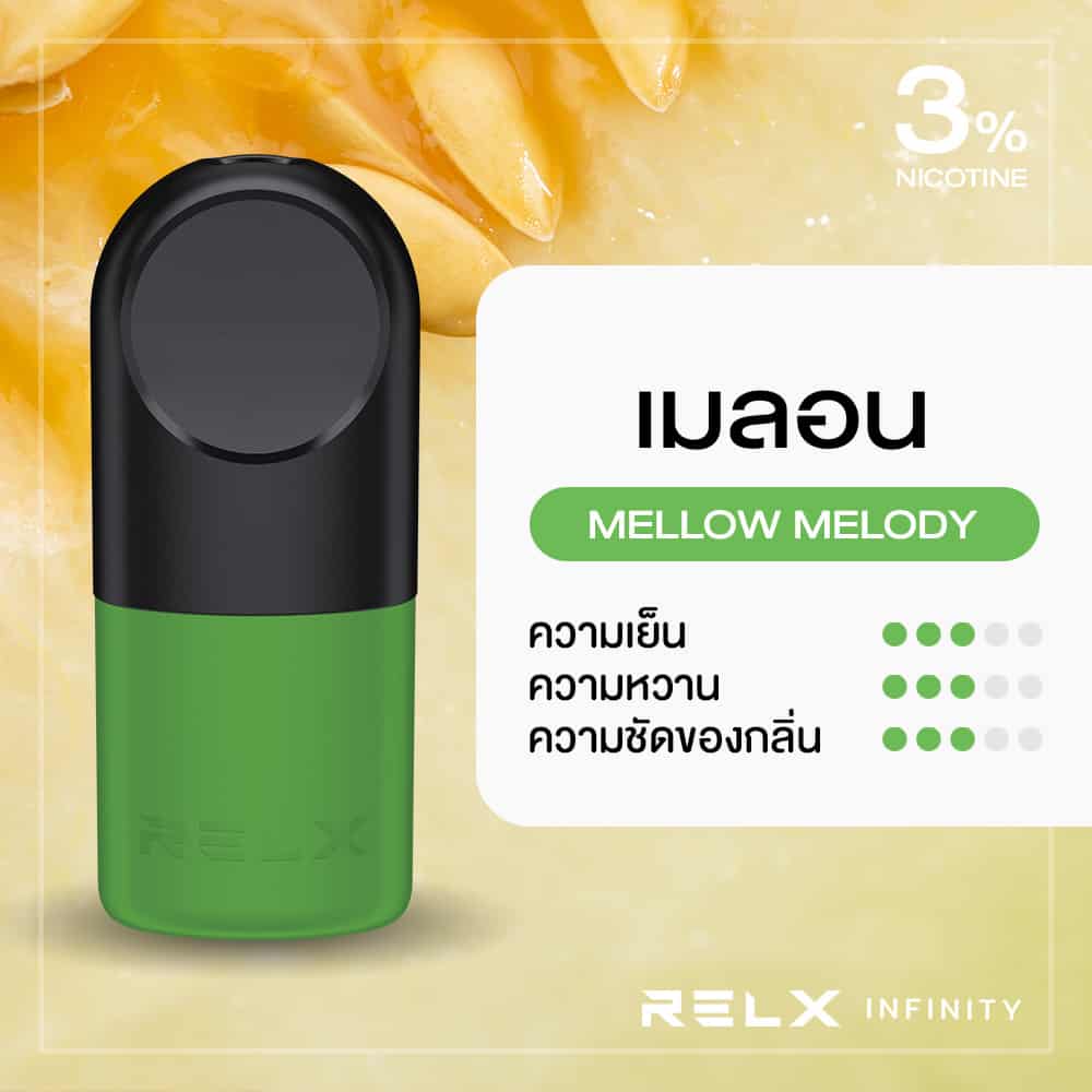 Relx Infinity Pod Mellow Melody เมลอน