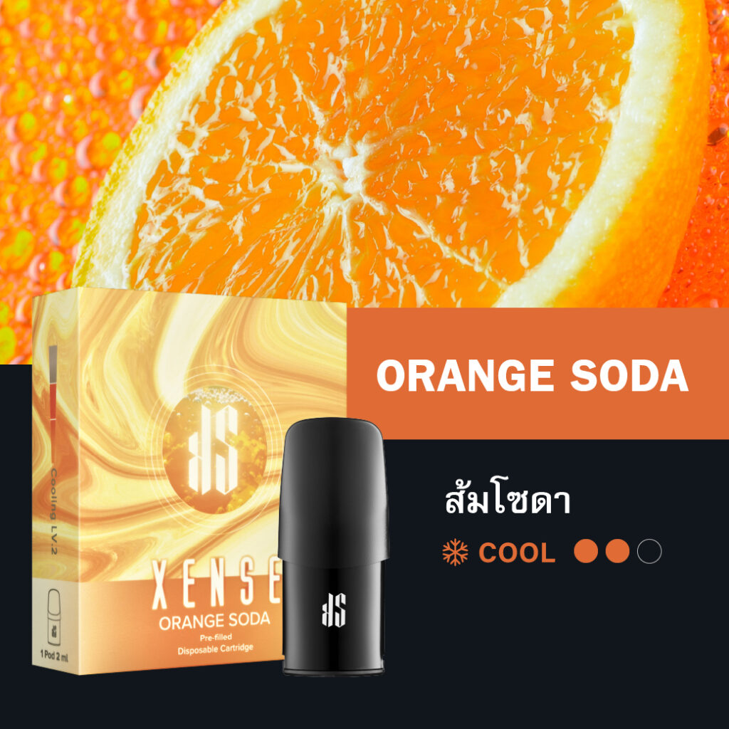 KS Xense Pod Orange Soda