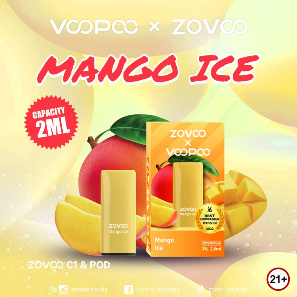 Zovoo Drag Bar MANGO-ice