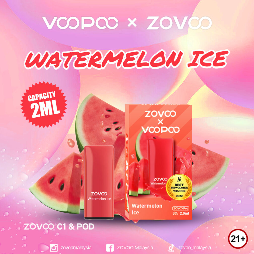 Zovoo Drag Bar Watermelon-Ice